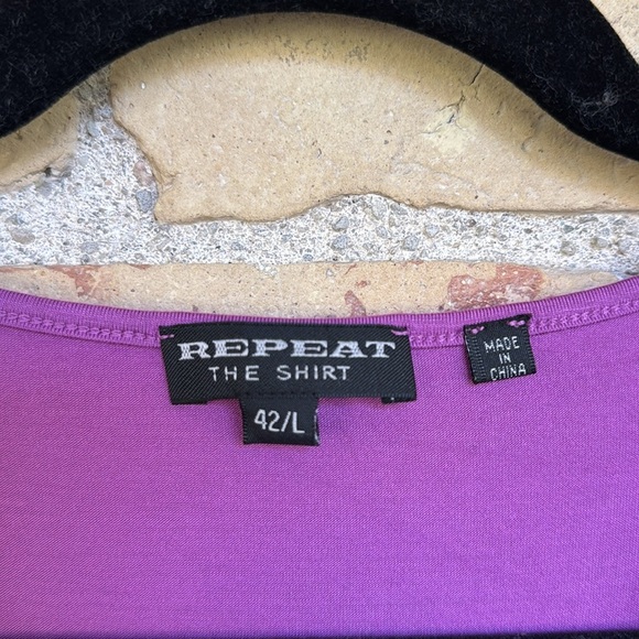 Repeat Purple Women's Top - Picture 2 of 4